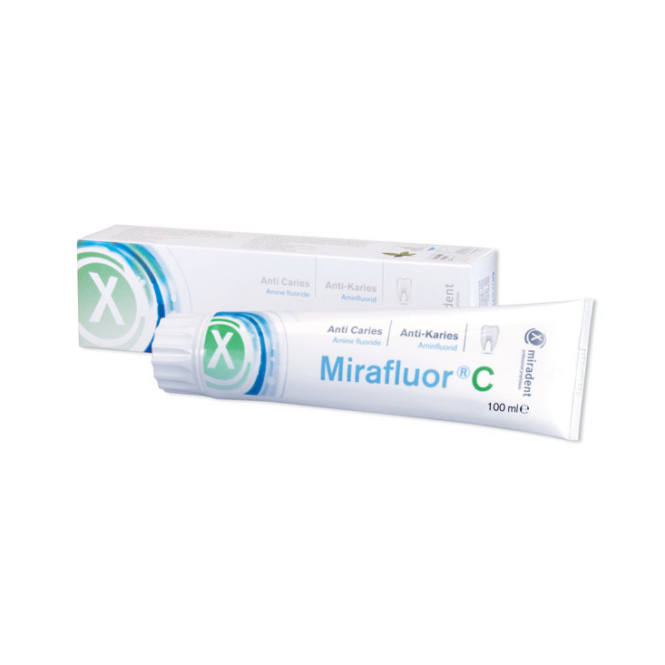 Паста зубная Mirafluor C против кариеса с амифторидами, 100 мл 
