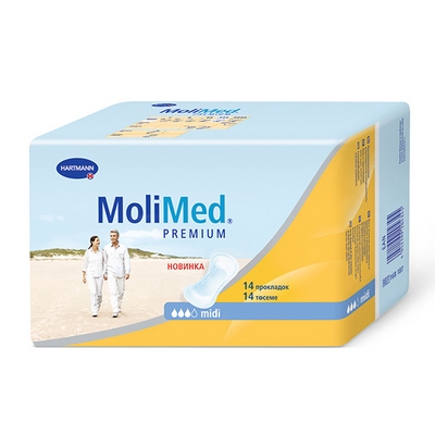 Прокладки урологические Molimed Premium Midi