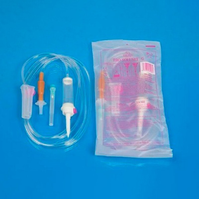 Система для вливания инфузионных растворов Tro-Soluset  G, стерильная, однократного применения