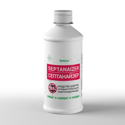 Гель для рук антибактериальный спиртовой Settica "SEPTANAIZER"