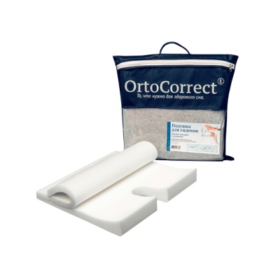 Подушка-квадрат для сиденья OrtoCorrect "OrtoSit" с уклоном